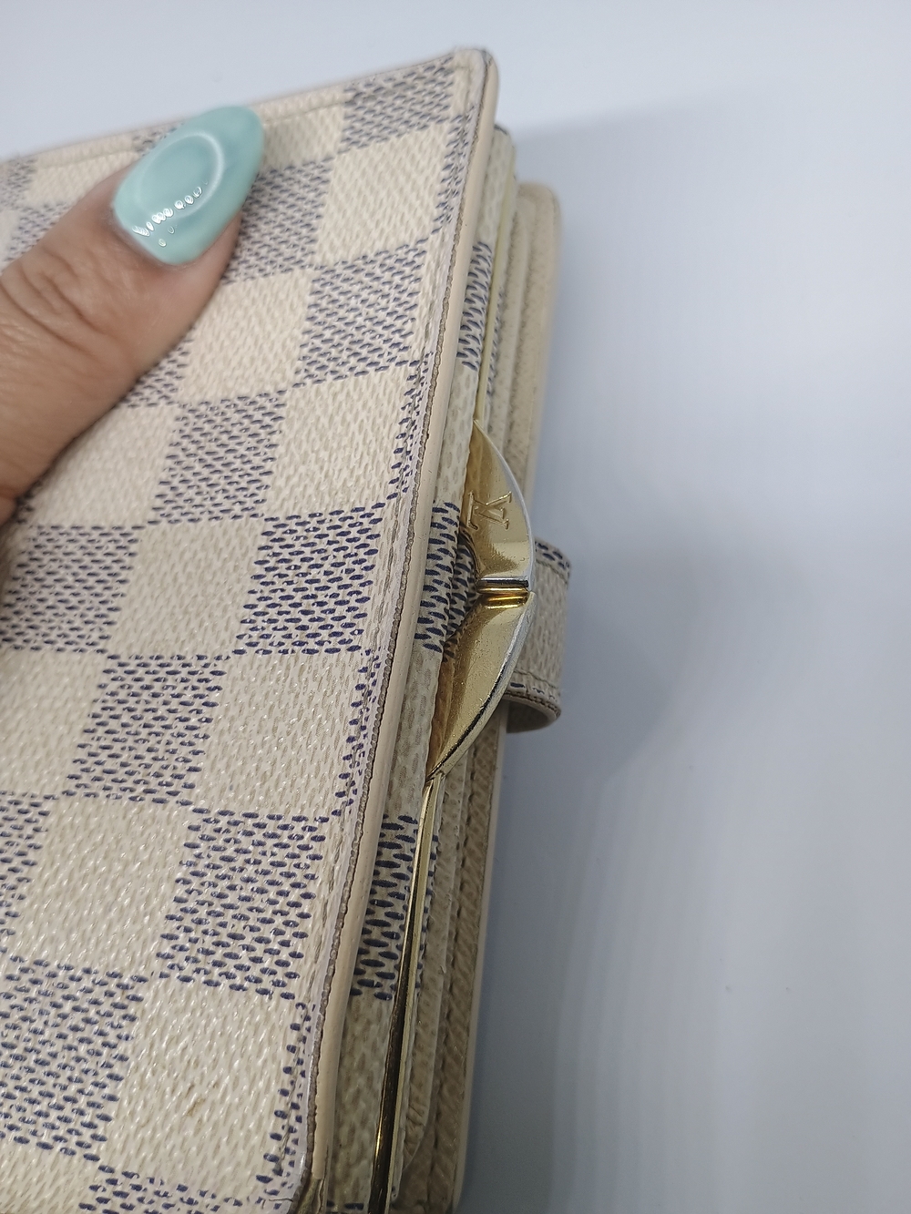PROJECT(ISH) LOUIS VUITTON AZURE KISS LOCK DAMIER - Picture 11 of 15